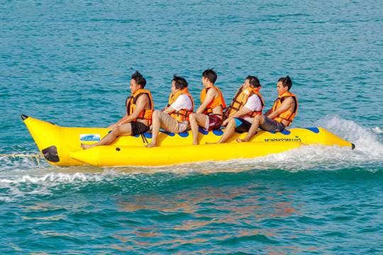 banana boat ride searidersuae dubai